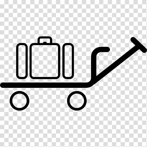 Baggage cart Travel Suitcase, Travel transparent background PNG clipart