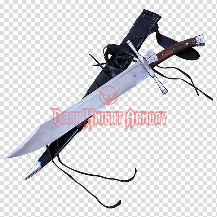 Sword Knife Messer Scabbard Cold Steel, Sword transparent background PNG clipart