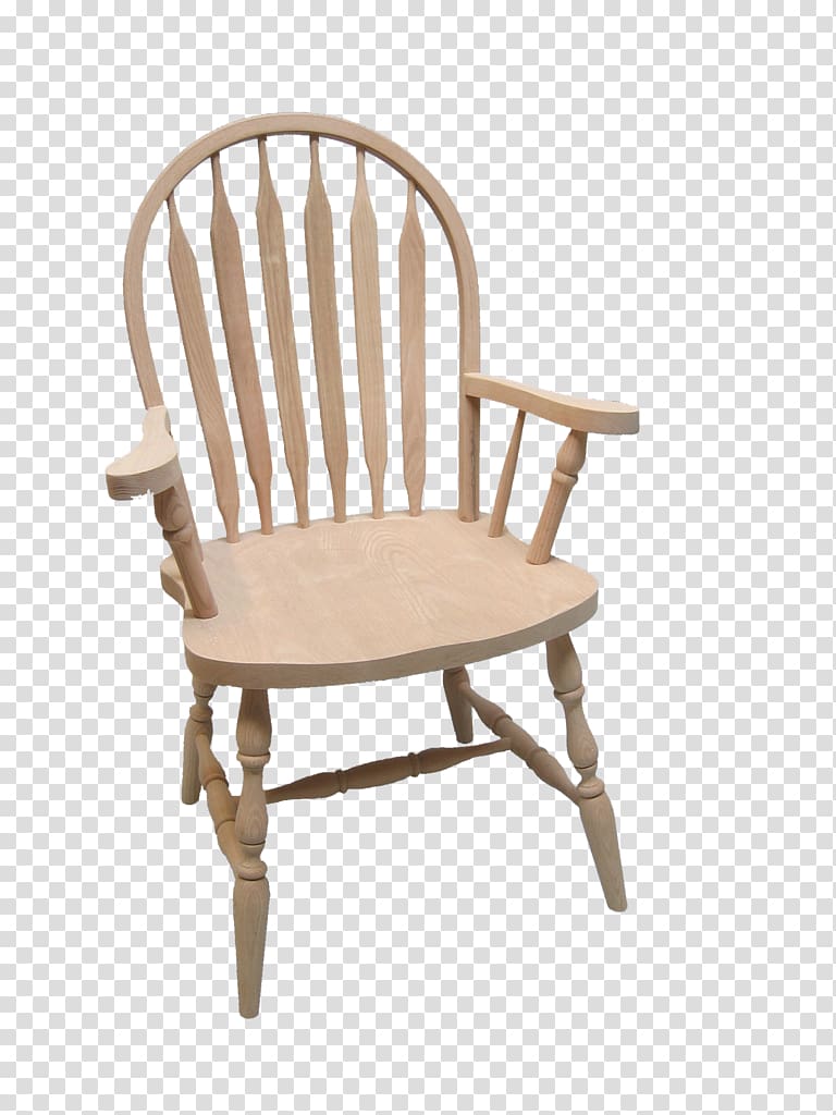 Table Windsor chair Solid wood Rocking Chairs, arm chair transparent background PNG clipart