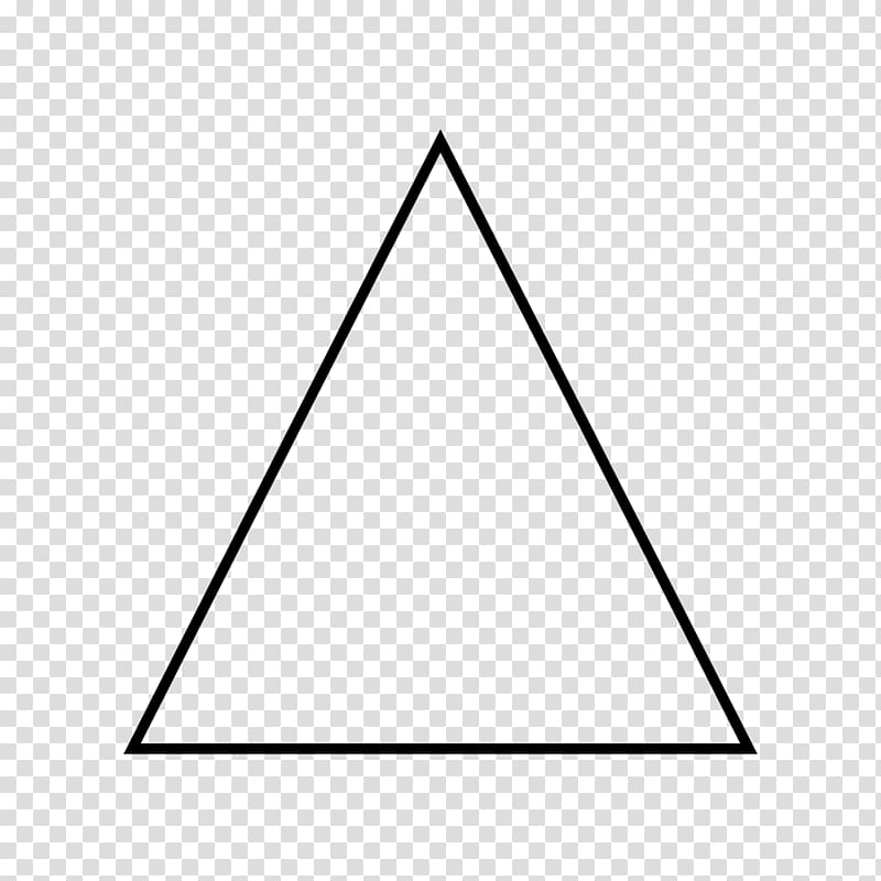 Penrose triangle Acute and obtuse triangles Shape , TRIANGLE transparent background PNG clipart