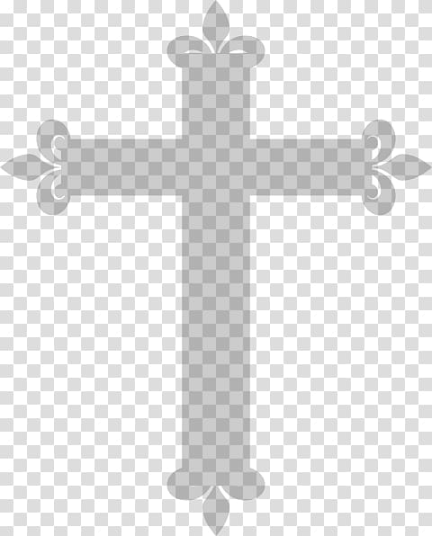Baptism Christian cross Eucharist , grey cross transparent background PNG clipart