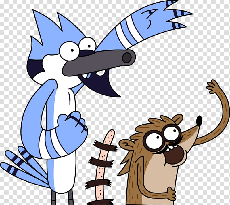 Regular Show: Mordecai and Rigby in 8-Bit Land Regular Show: Mordecai and Rigby in 8-Bit Land Cartoon Network Television show, regular show mordecai and rigby transparent background PNG clipart