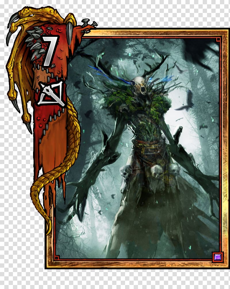 The Witcher 3: Wild Hunt Gwent: The Witcher Card Game Leshy Spirit, others transparent background PNG clipart