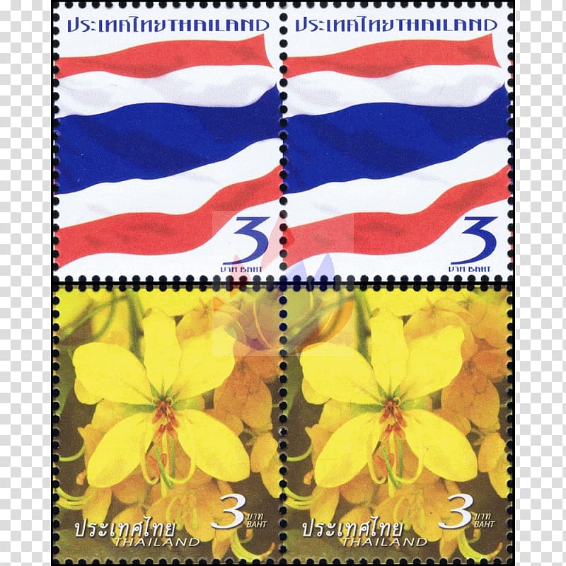 Textile Thailand Floral emblem Flower, Cassia fistula transparent background PNG clipart