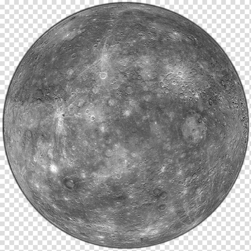 MESSENGER Mercury Planet Solar System Natural satellite, lunar surface transparent background PNG clipart