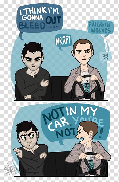 funny derek hale fan art