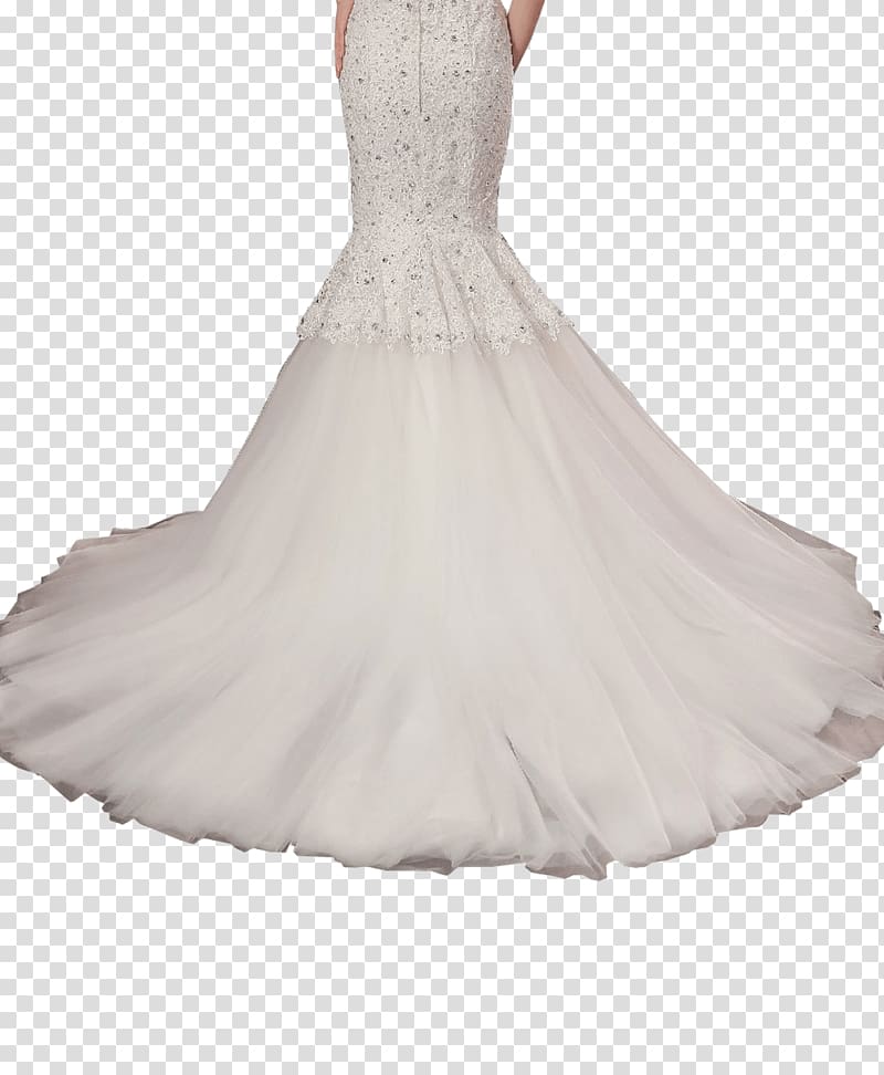 Wedding dress Ball gown Cocktail dress, dress transparent background PNG clipart