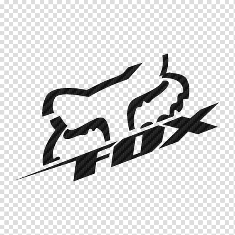 Fox Racing Decal Logo T-shirt Clothing, T-shirt transparent background PNG clipart
