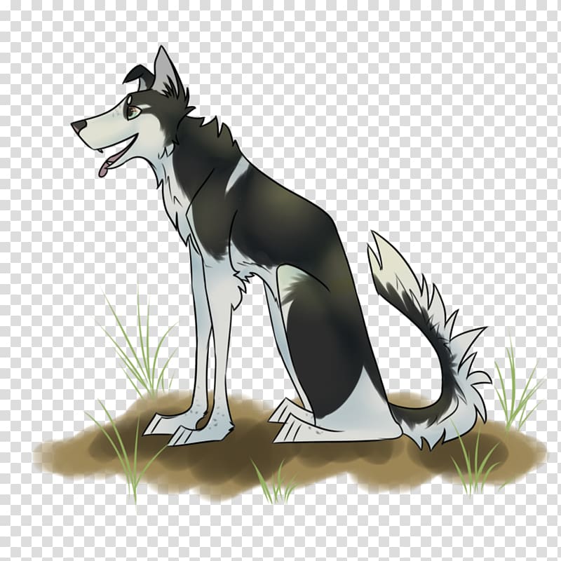 Dog breed Siberian Husky Cartoon, husky transparent background PNG clipart