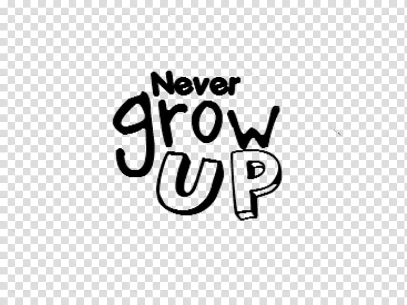 Desktop Never Grow Up Editing, growing up healthily transparent background PNG clipart