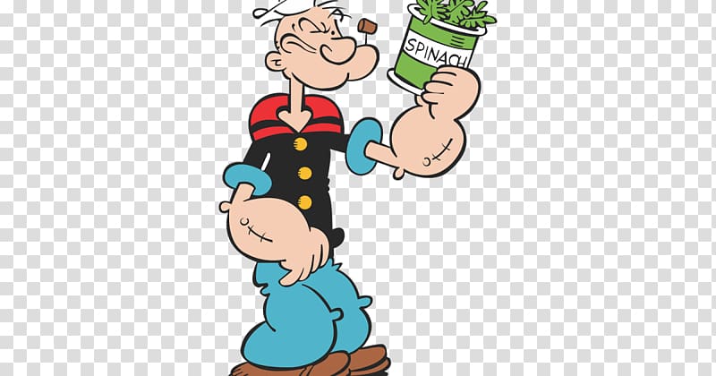 Popeye: Rush for Spinach Olive Oyl Popeye Village Cannabis, popeye transparent background PNG clipart