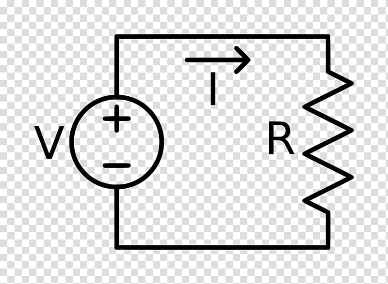 Voltage source Current source Ohm\'s law Direct current, electricity transparent background PNG clipart