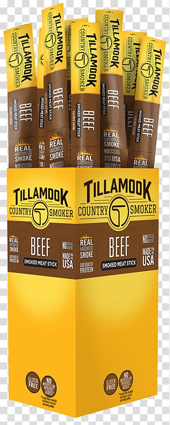 Jerky Tillamook Chinese cuisine Beef Meat, sausage in bags transparent background PNG clipart