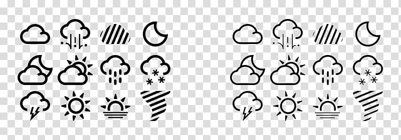 Weather forecasting Computer Icons , having transparent background PNG clipart