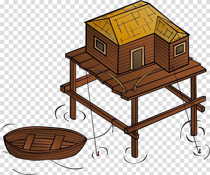 Wooden stilt house icon white Stock Vector Image & Art - Alamy