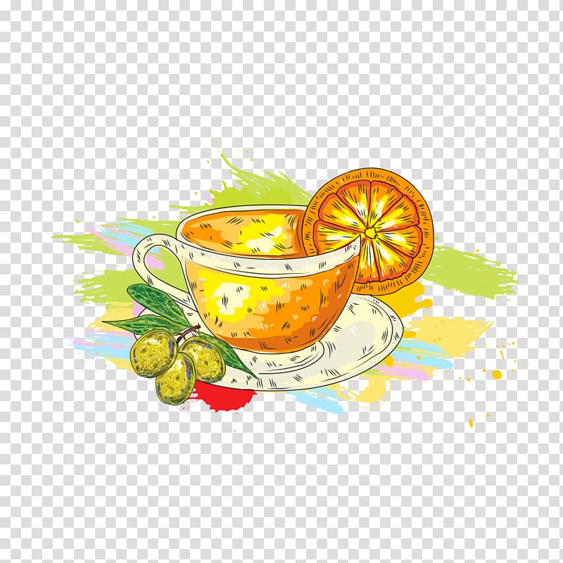 Tea Lemonade Euclidean Illustration, Lemonade nectar transparent background PNG clipart