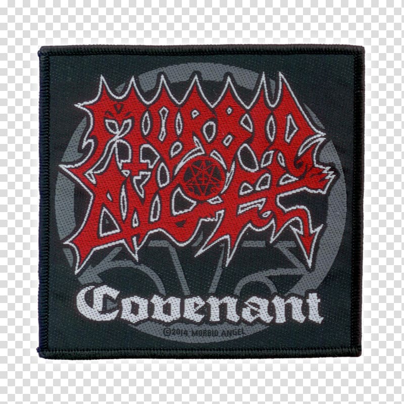 Morbid Angel Covenant Entangled in Chaos Death metal Altars of Madness, hells angels patch transparent background PNG clipart