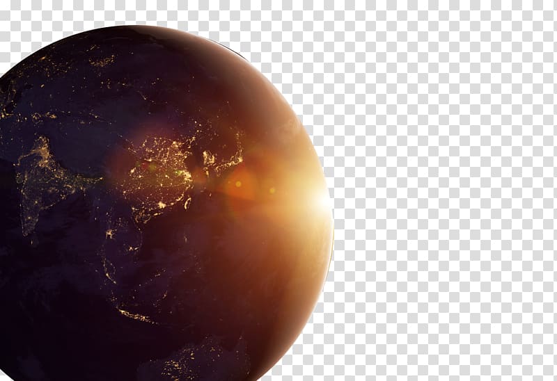 Earth Sphere Space Computer , The vast universe of the moon transparent background PNG clipart