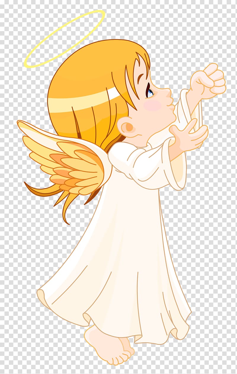 Angel , Cute Little Angel Large Size , girl cherub illustration transparent background PNG clipart