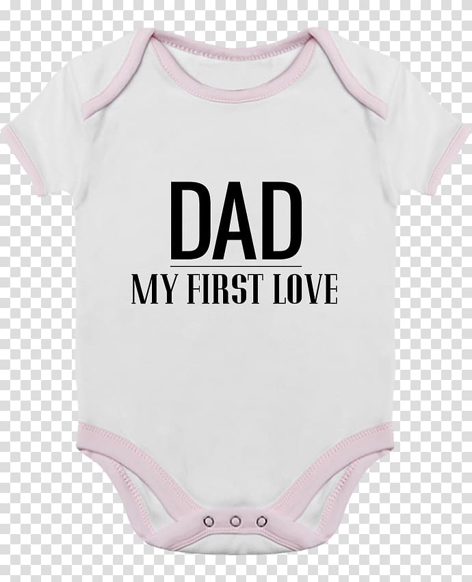 Baby & Toddler One-Pieces T-shirt Father Bodysuit Sleeve, love my dad transparent background PNG clipart