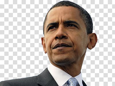 Barack Obama transparent background PNG clipart