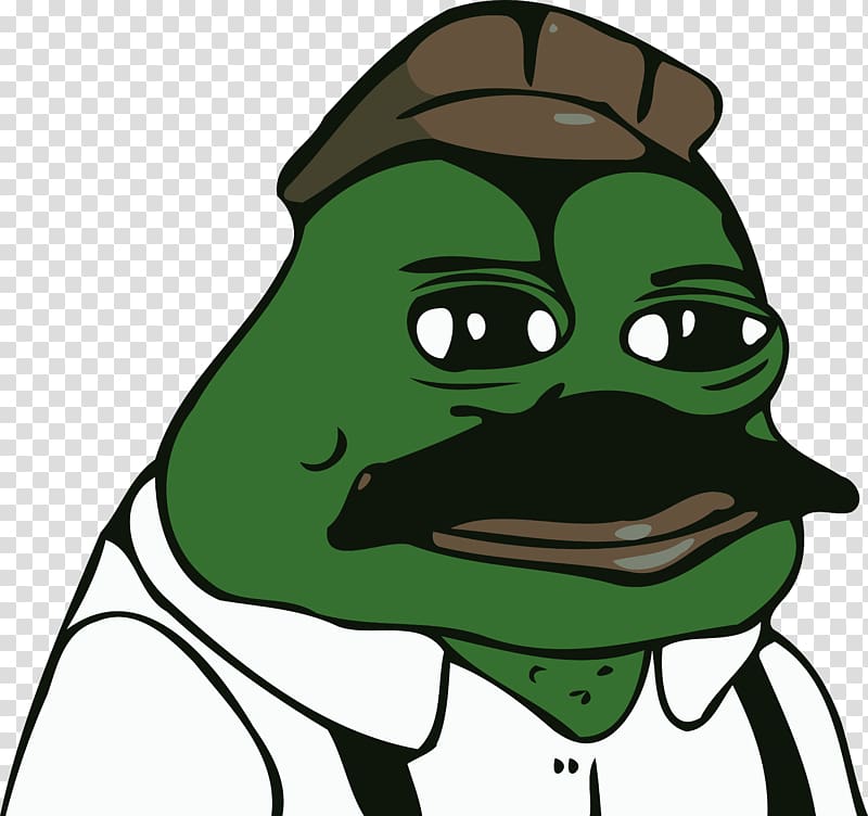 Pepe the Frog Alt-right Bing Google Gab, frog transparent background PNG clipart