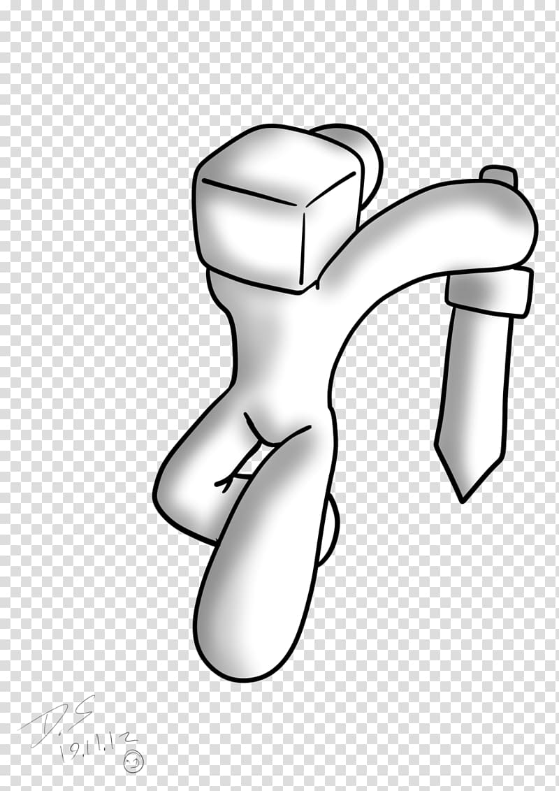 Minecraft Drawing Mod Line art, like a boss transparent background PNG clipart