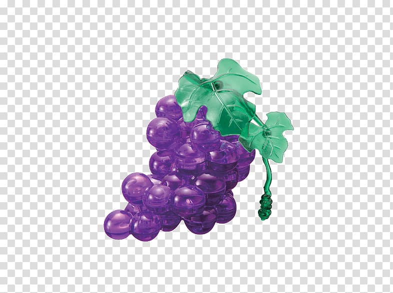 Puzz 3D Jigsaw Puzzles Grape Three-dimensional space, grape transparent background PNG clipart