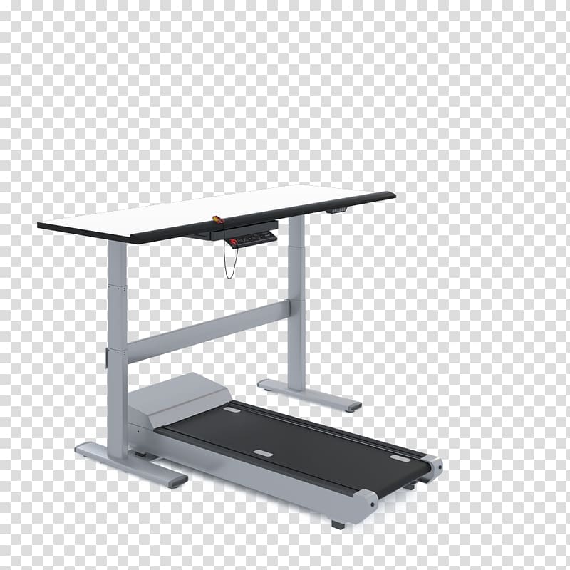 Treadmill desk Standing desk Office Steelcase, table transparent background PNG clipart
