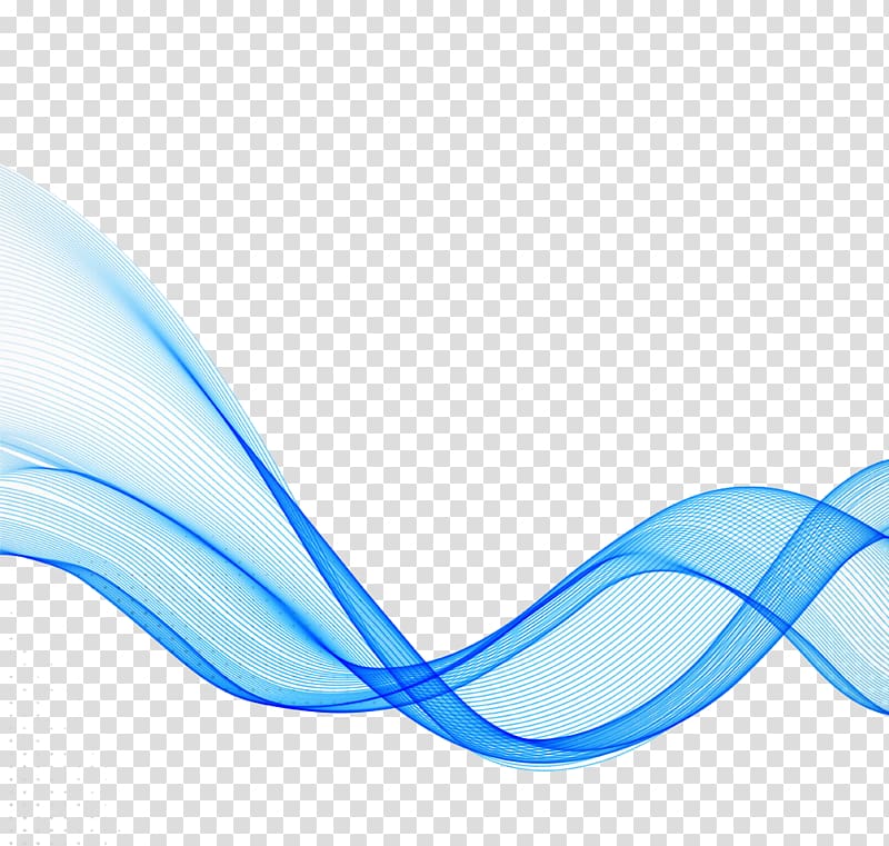 Blue Curve transparent background PNG cliparts free download