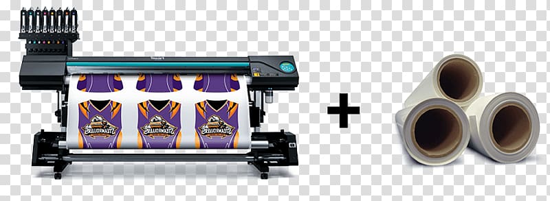 Dye-sublimation printer Digital printing Wide-format printer, sublimation textile transparent background PNG clipart