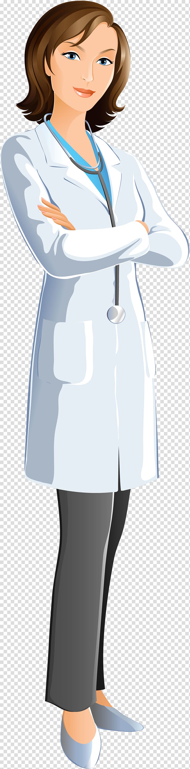 Physician Female , the doctor transparent background PNG clipart