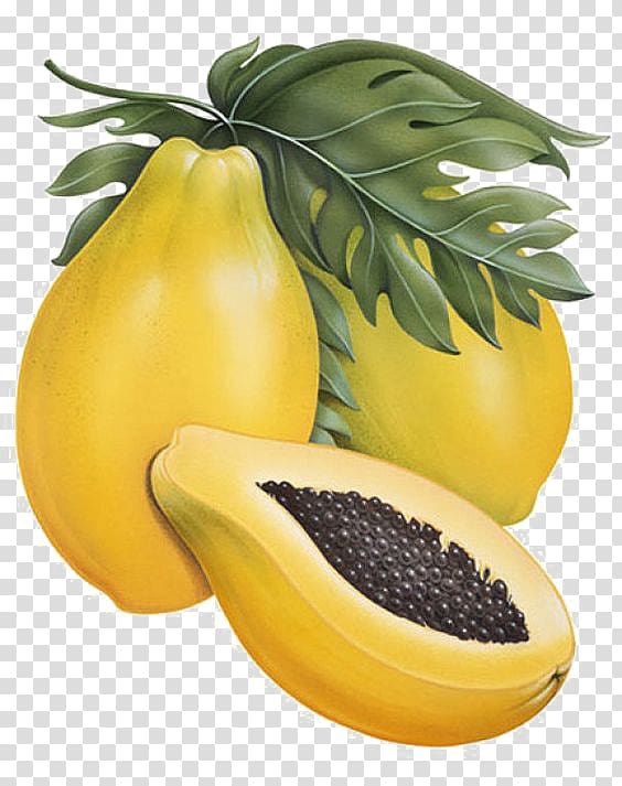 Papaya Fruit Vegetarian cuisine Banana, papaya transparent background PNG clipart