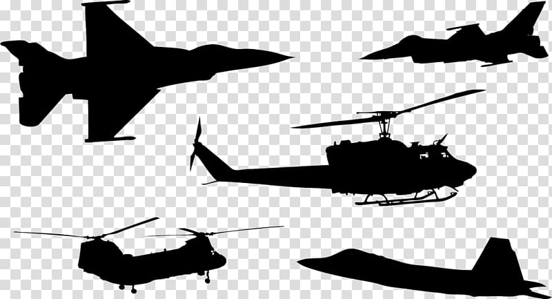 Airplane Military aircraft Helicopter, airplane transparent background PNG clipart