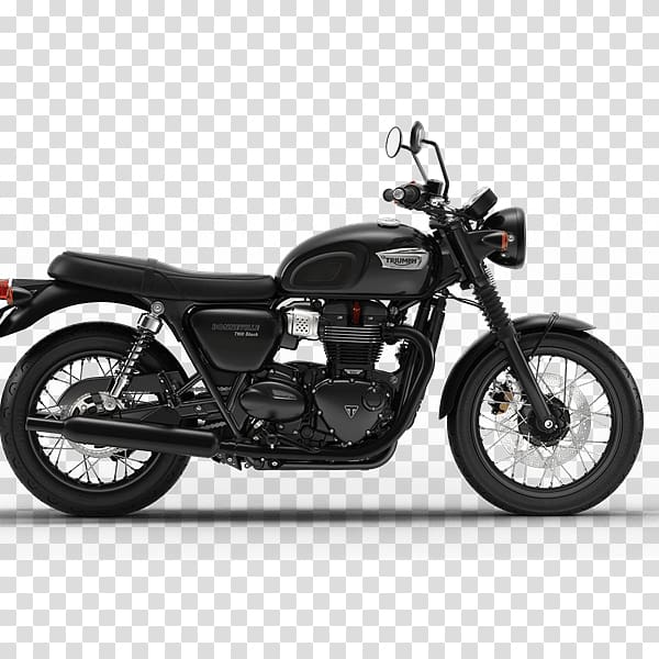 Triumph Motorcycles Ltd Triumph Bonneville T100 Touring motorcycle, motorcycle transparent background PNG clipart