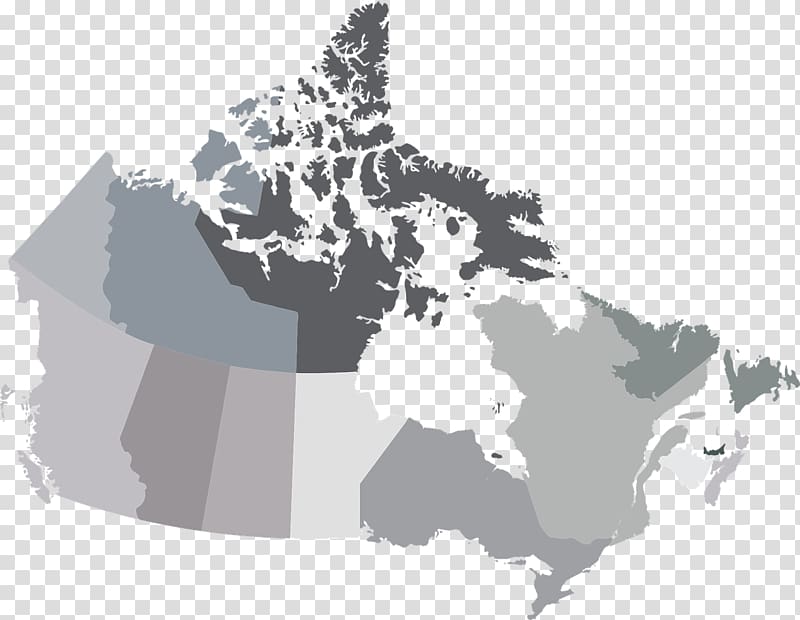 Provinces and territories of Canada graphics Map, Canada transparent background PNG clipart