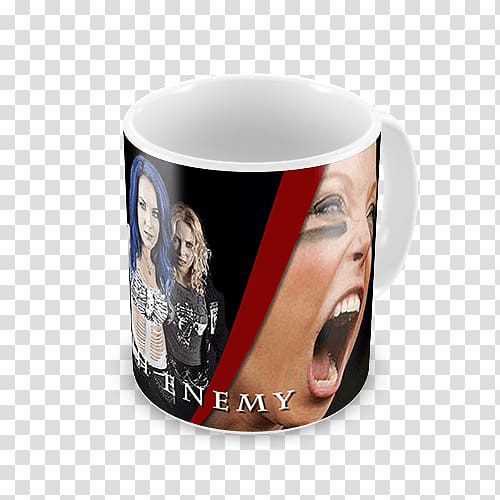 Coffee cup Mug Legião Urbana Mamonas Assassinas Iron Maiden, Arch enemy transparent background PNG clipart