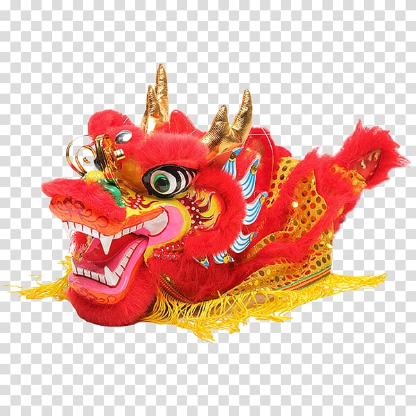 Dragon dance Chinese New Year China Chinese dragon Lion dance, Chinese New Year transparent background PNG clipart