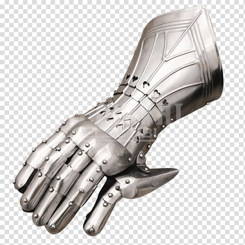 Gauntlet Glove Gothic plate armour Knight, christmas gloves transparent background PNG clipart