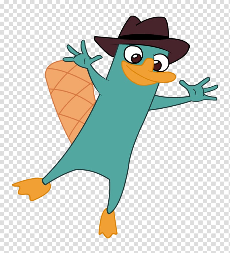 Perry the Platypus Phineas Flynn Ferb Fletcher Drawing, eyed transparent background PNG clipart