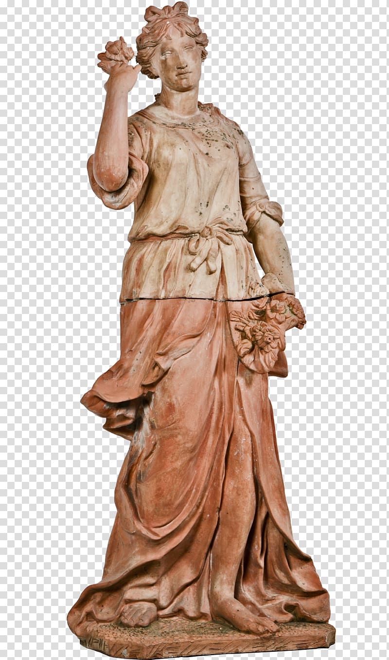 Statue Marble sculpture Terracotta Figurine, goddess of justice transparent background PNG clipart