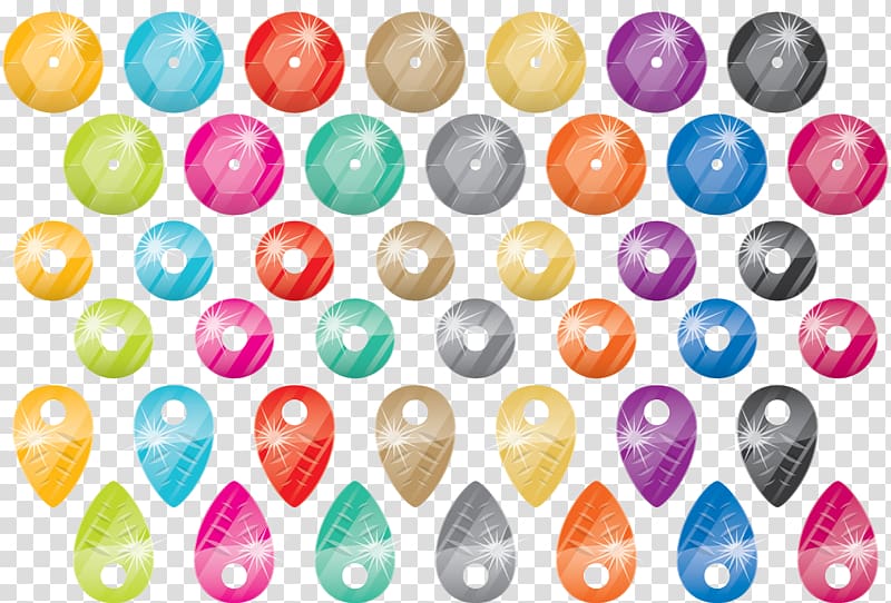 Drop, Color water droplets transparent background PNG clipart