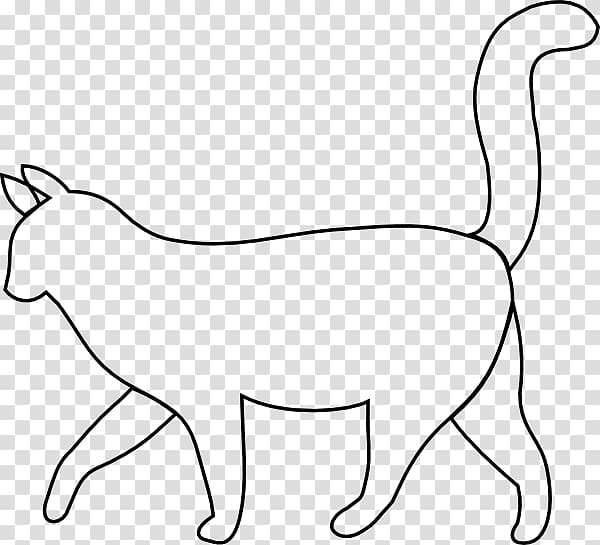 Siamese cat Outline Silhouette , sleeping cat drawing transparent background PNG clipart