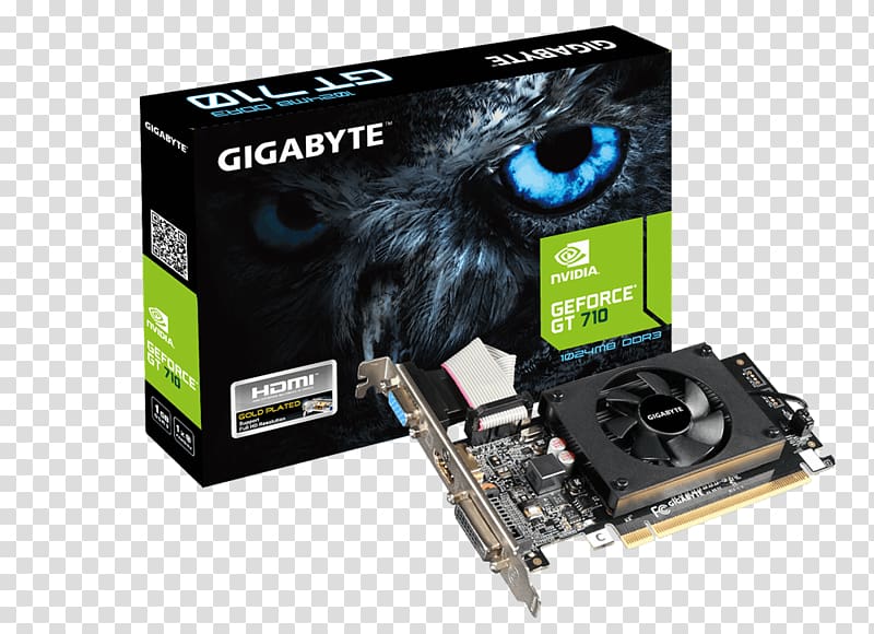 Graphics Cards & Video Adapters GeForce GDDR3 SDRAM Gigabyte Technology, Gigs transparent background PNG clipart