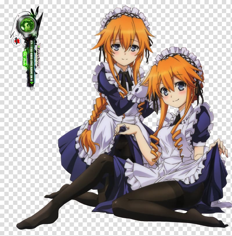 Date A Live Anime Manga Twin Art, Anime transparent background PNG clipart