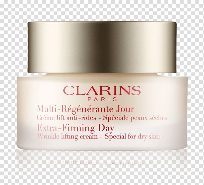 Anti-aging cream Wrinkle Sunscreen Clarins, Face transparent background PNG clipart