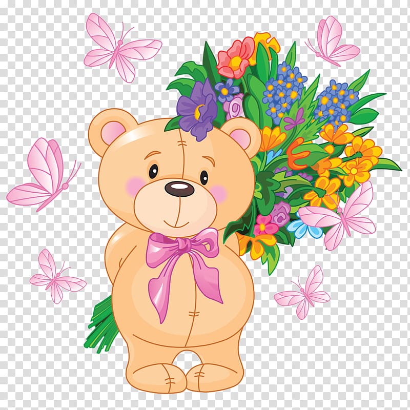 Teddy bear Doll, Bear doll transparent background PNG clipart