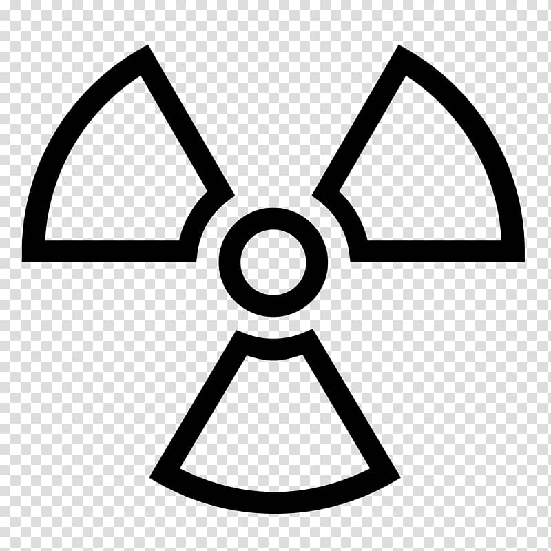 Radioactive decay Radioactive contamination Radiation Symbol, symbol transparent background PNG clipart