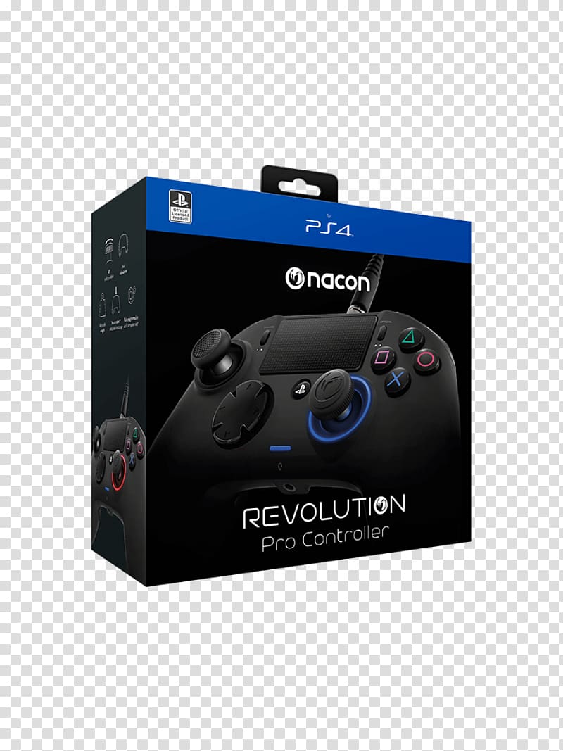 Nintendo Switch Pro Controller PlayStation 4 Homefront: The Revolution Game Controllers NACON Revolution Pro Controller, game start transparent background PNG clipart
