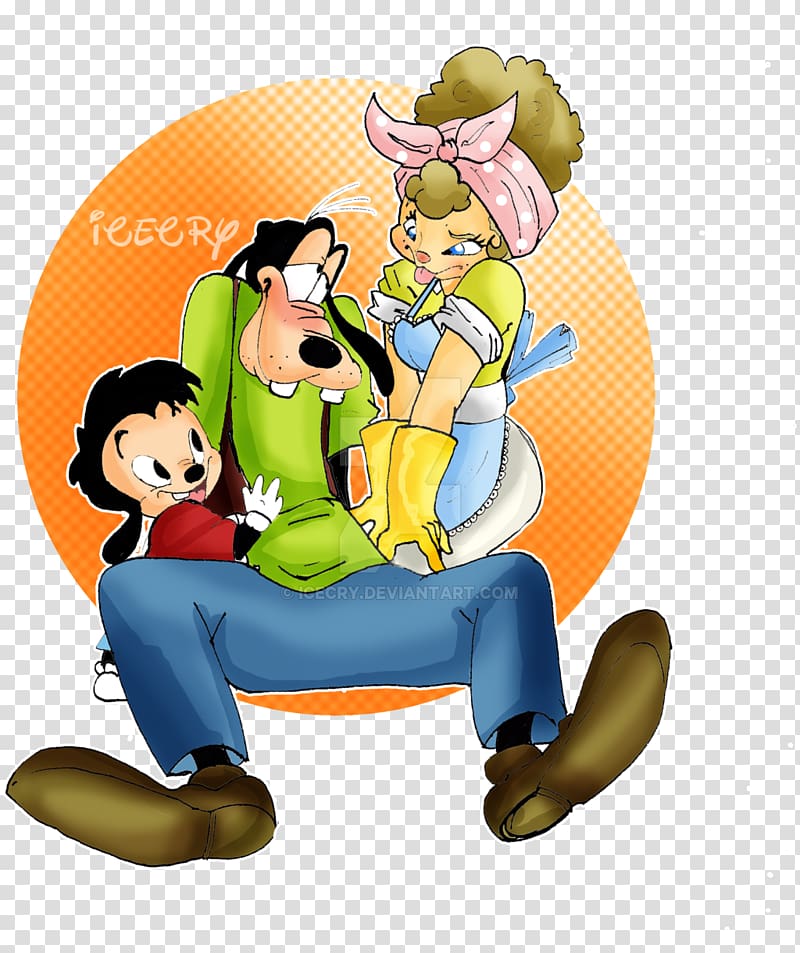 Goofy Max Goof Pete YouTube Film, wife transparent background PNG clipart